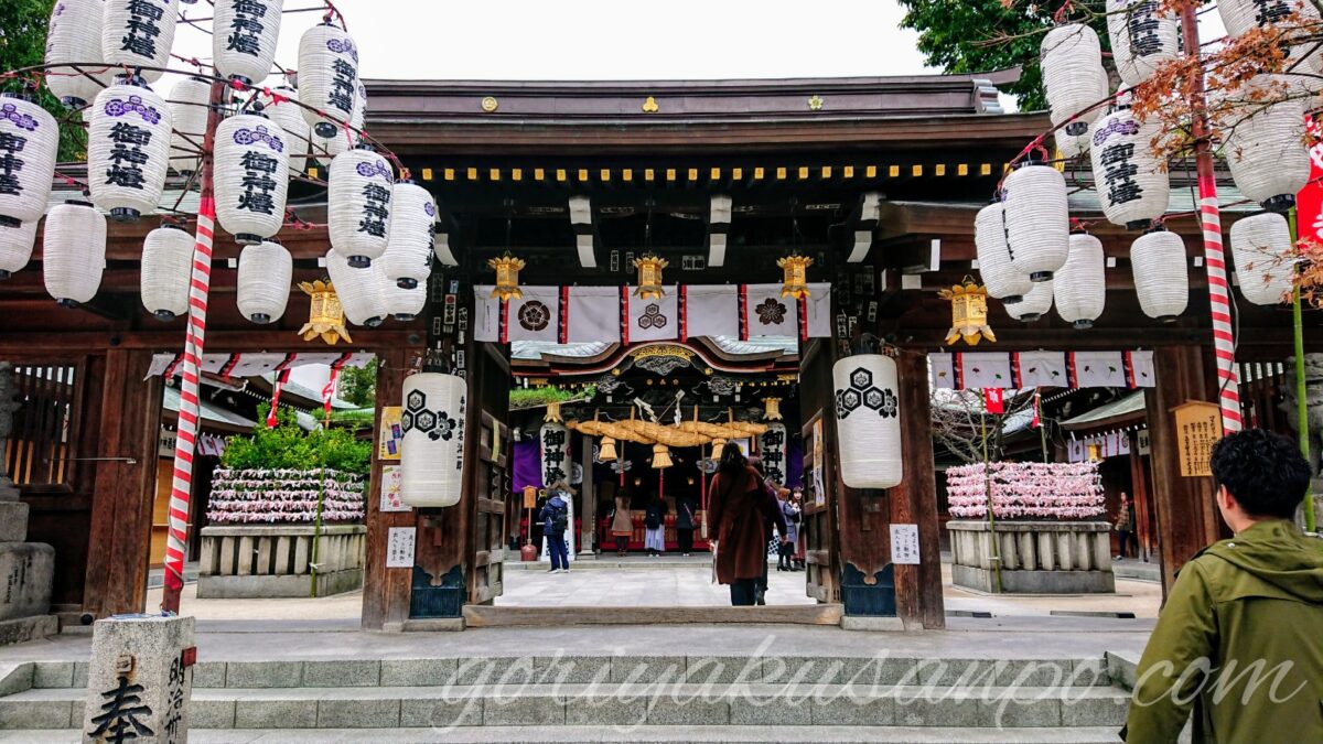 福岡の櫛田神社の楼門